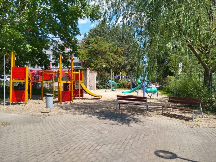 Detské ihrisko na Veľkom Draždiaku.