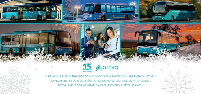 Mestská a prímestská autobusová doprava počas vianočných sviatkov