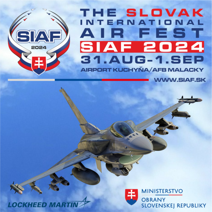 SIAF sa bude niesť v znamení osláv troch okrúhlych výročí či krstu stíhačky F-16 Block 70