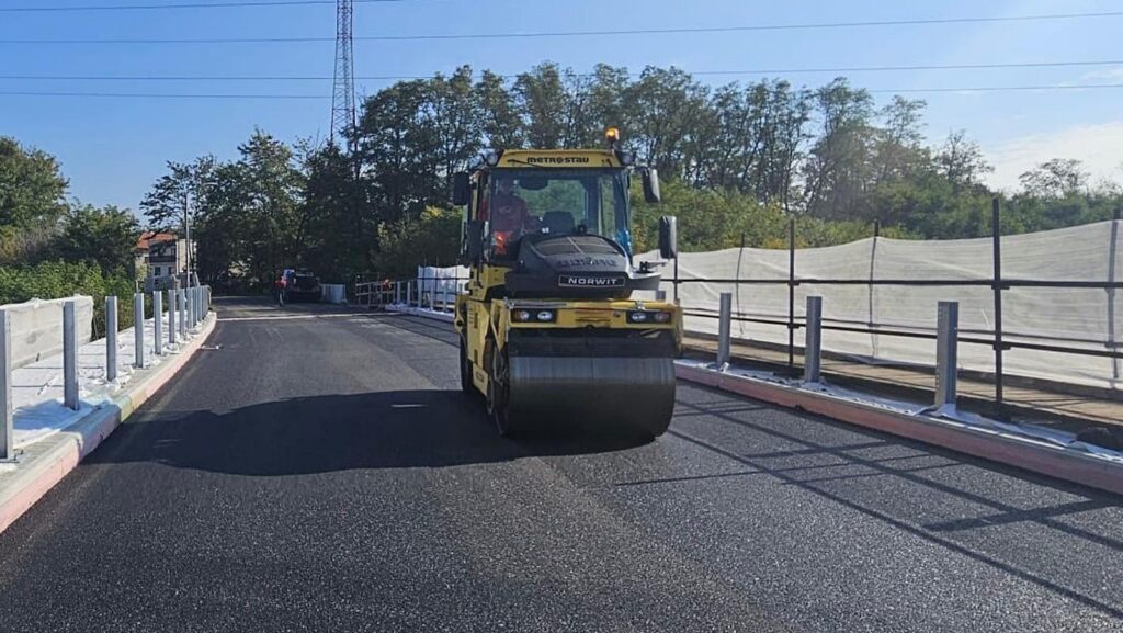 Rekonštrukcia mosta ponad diaľnicu D2 v obci Závod