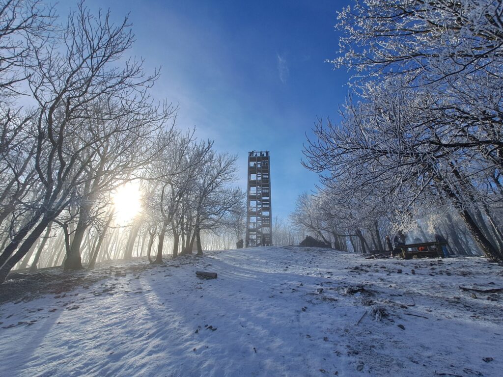 Veľká Homola na Nový rok. Foto: Peter Dorič