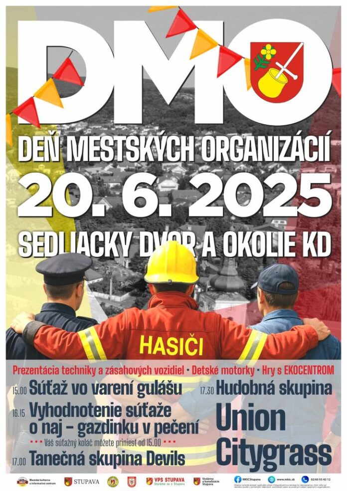 Deň mestských organizácií v Stupave s chuťou gulášu a tónmi hudby