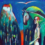 MODRA BLUE – osobná pocta Modre od výtvarníka Martina Kellenbergera