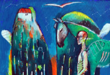 MODRA BLUE – osobná pocta Modre od výtvarníka Martina Kellenbergera