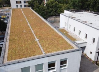 Prvá pilotná investícia projektu Zelené mestá v Podunajskom regióne je dokončená: Základná škola má zelenú strechu