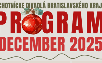 Program ochotníckych divadiel na december