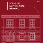 Poznáme víťazné objekty, ktoré získali Ocenenie za príkladnú obnovu 2024-2025 Poznáme víťazné objekty, ktoré získali Ocenenie za príkladnú obnovu 2024-2025