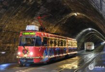 Dve Vianočné električky, autobus a trolejbus žiaria v uliciach hlavného mesta Zdroj: https://imhd.sk/ba