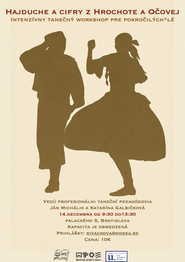 Plagát na ktorom je tancujúci pár