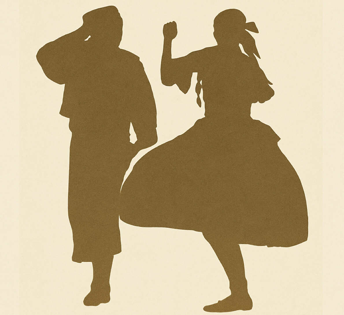 Tieň tancujúceho páru