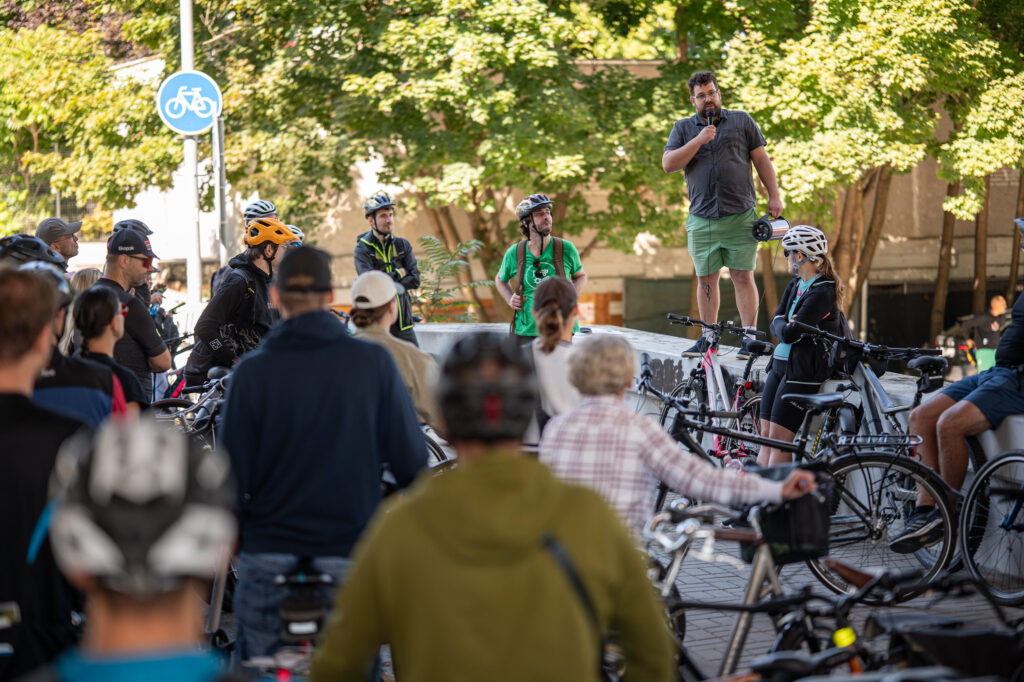Železná opona zo sedla bicykla