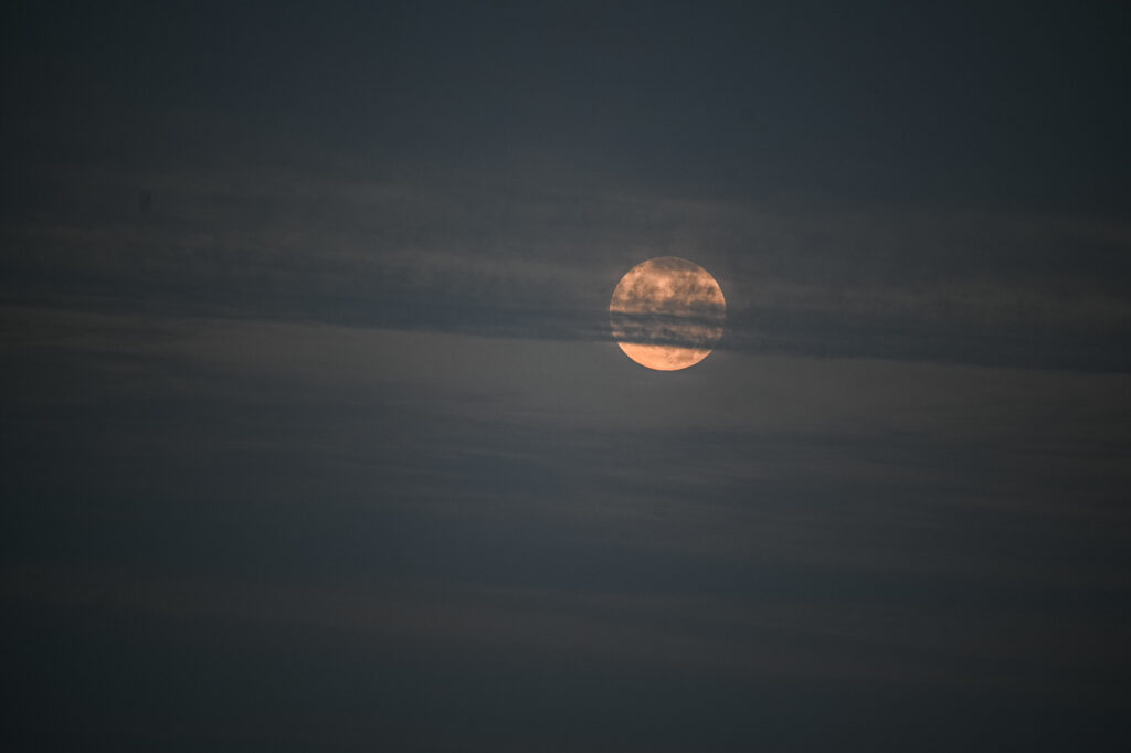 Magická obloha nad Bratislavou