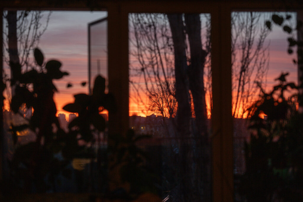 Magická obloha nad Bratislavou