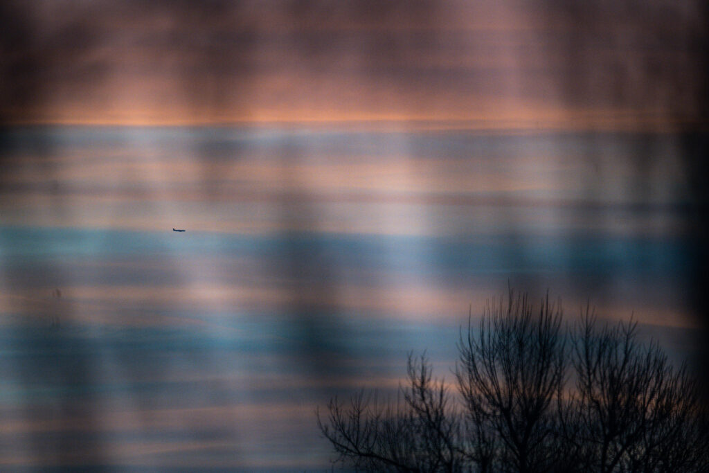 Magická obloha nad Bratislavou