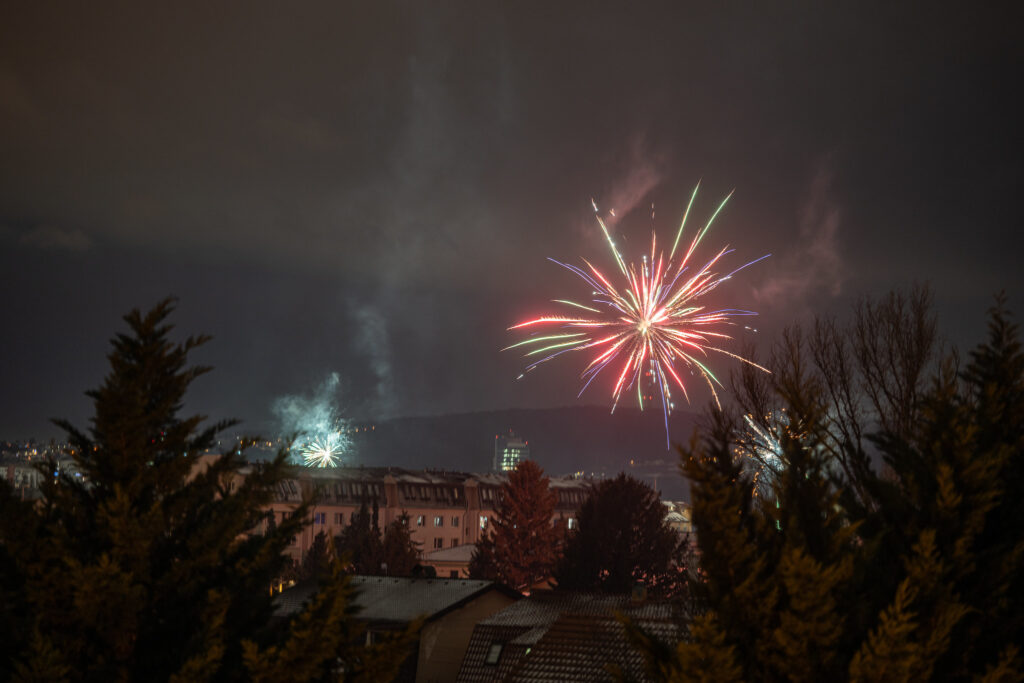 Magická obloha nad Bratislavou
