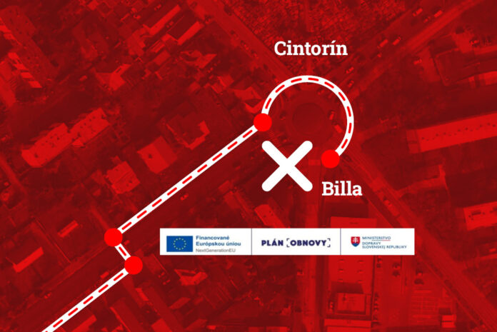 file Rekonštrukcia chodníkov pri seneckej Bille prinesie zlepšenie pre dopravu