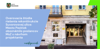 Pezinok plánuje rekonštrukciu Suvorovovej ulice s ohľadom na udržateľnosť a zeleň