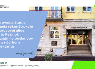 Pezinok plánuje rekonštrukciu Suvorovovej ulice s ohľadom na udržateľnosť a zeleň