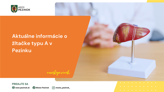 Pezinok varuje pred žltačkou typu A: Ochrana a prevencia sú kľúčové