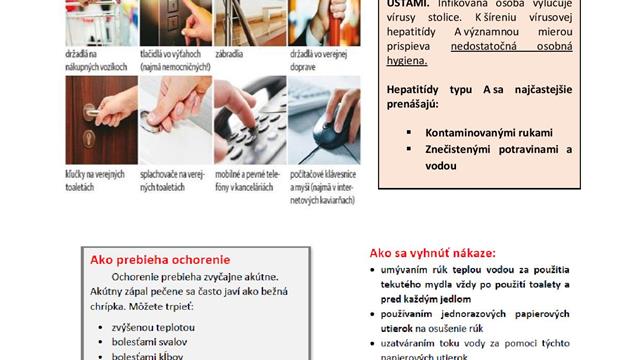 Prevencia hepatitídy A: Praktické rady aj pre obyvateľov Bratislavského kraja