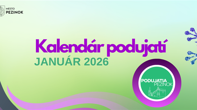 Pestré januárové podujatia v Pezinku priťahujú komunitu