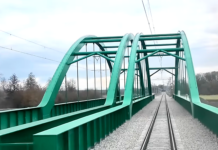 Železničný most cez rieku Moravu