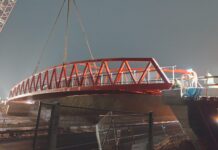 Cyklolávka nad diaľnicou v Malackách