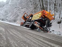 zimná údržba kolízia škodová udalosť