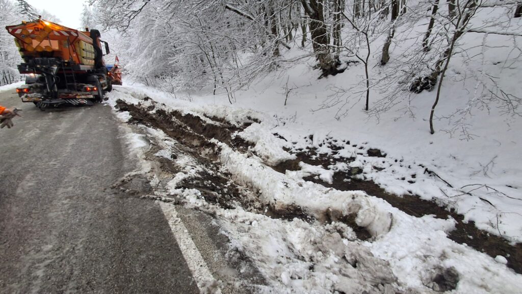 zimná údržba kolízia škodová udalosť