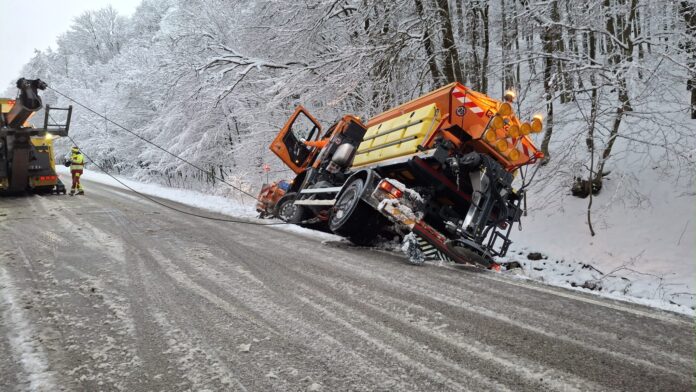 zimná údržba kolízia škodová udalosť