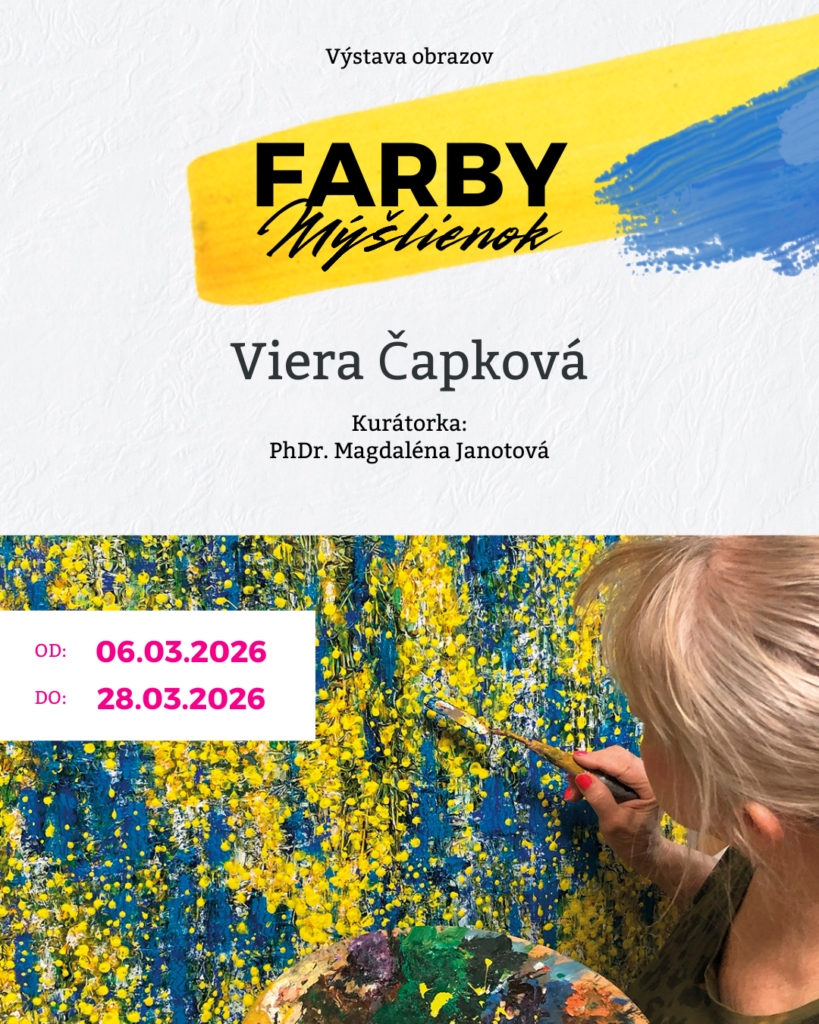 Výstava Viery Čapkovej: Farby myšlienok
