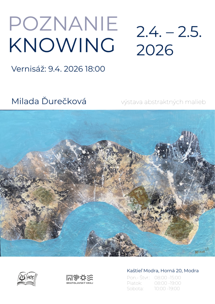 Plagát na výstavu Poznanie