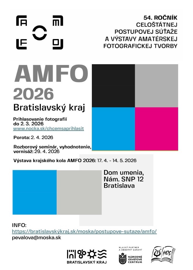 Prihlasovanie na AMFO 2026