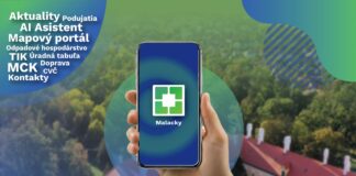 Malacky vo vrecku: mesto spúšťa inovatívnu mobilnú aplikáciu s umelou inteligenciou a GIS mapami