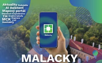 Malacky vo vrecku: mesto spúšťa inovatívnu mobilnú aplikáciu s umelou inteligenciou a GIS mapami