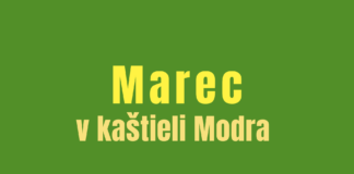Marec v kaštieli Modra