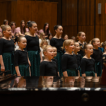 spievajúce deti na súťaži Mládež spieva