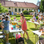 Tvorivá dielňa v záhrade kaštieľa Modra