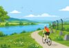 Železná opona zo sedla bicykla na slovenskom Pomoraví