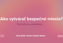 plagát k podujatiu: Ako vytvárať bezpečný priestor