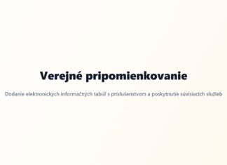 Verejné pripomienkovanie projektu EIT IDS BK