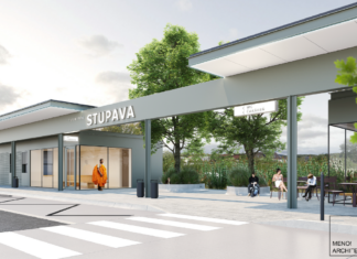 V Stupave vyrastie moderný prestupný terminál. Projekt zmení autobusovú stanicu aj verejný priestor