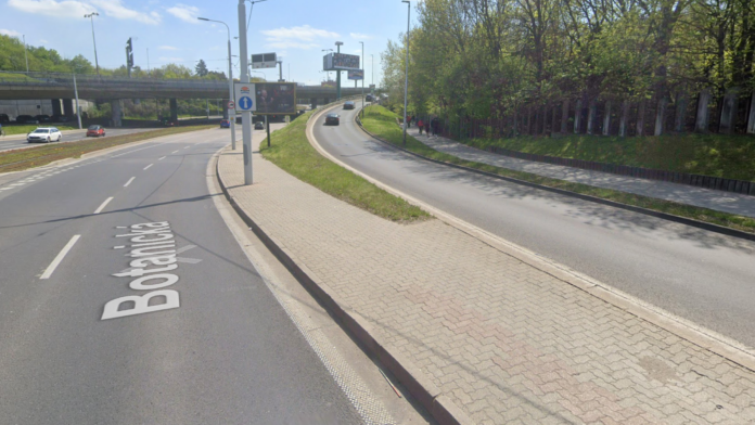 Vyýjazd na diaľnicu D2 v Karlovej Vsi