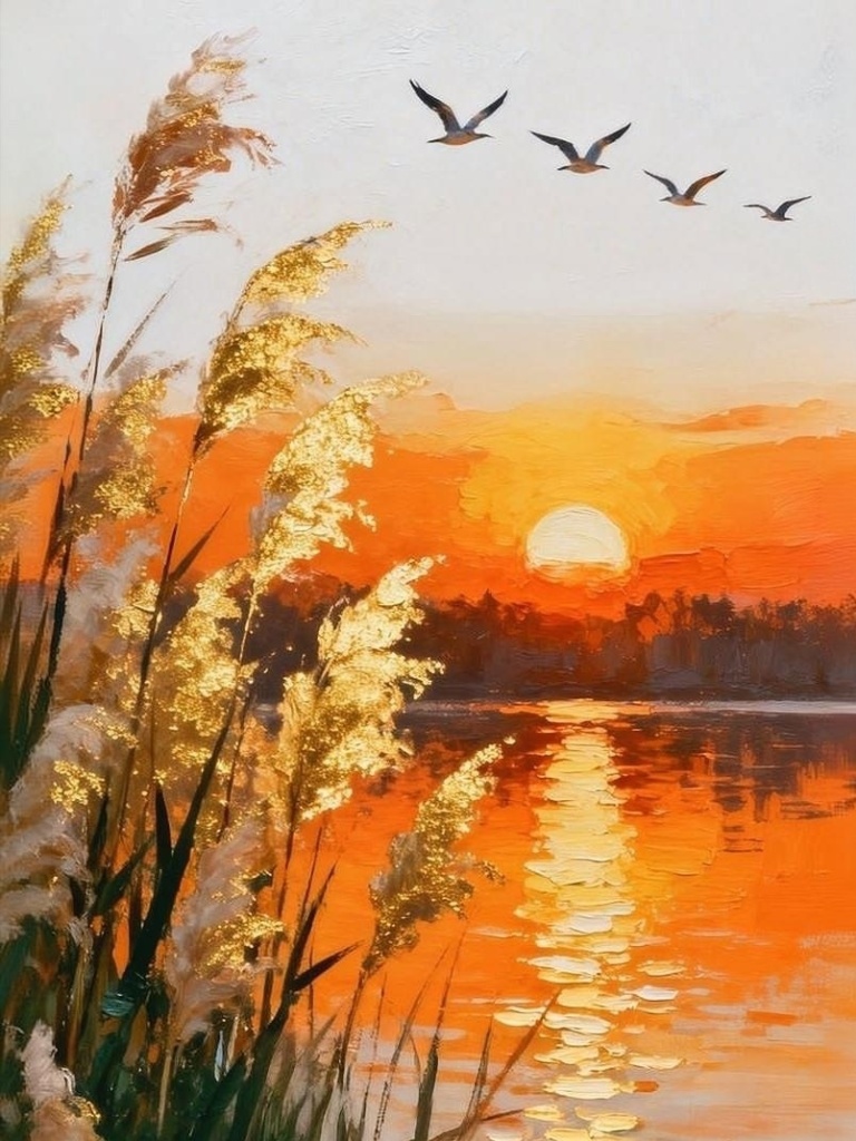 obraz luna art