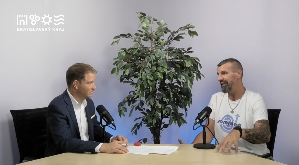 Michal Feik a Jozef Doddy Cimra v podcaste Bratislavského kraja