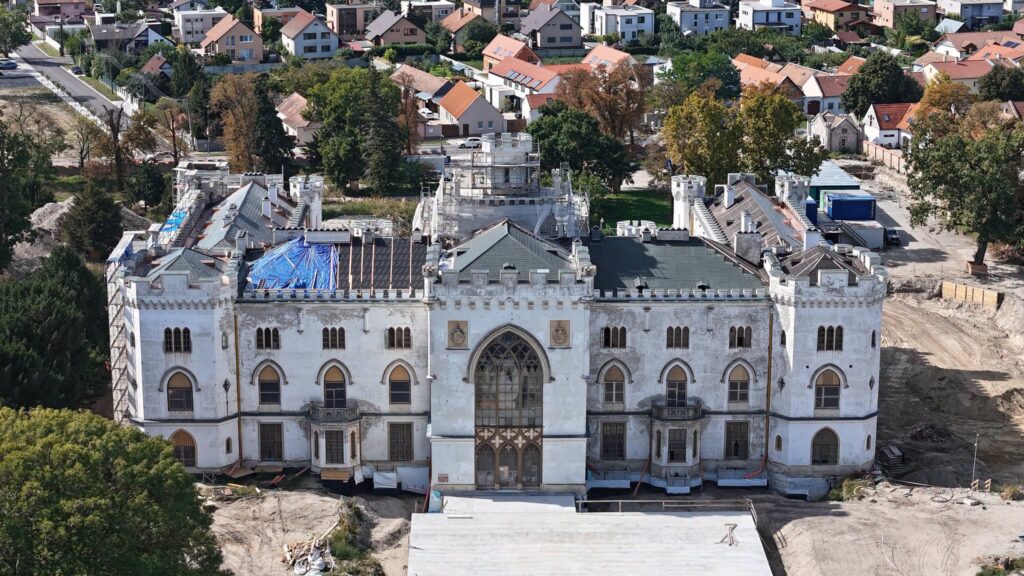 Kaštieľ Rusovce v rekonštrukcii