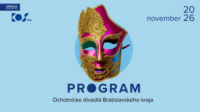 úvodná strana k programu ochotníckych divadiel Bratislavského kraja