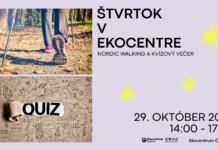 Aktívny štvrtok pre seniorov: Nordic walking a kvíz v Ekocentre Čunovo