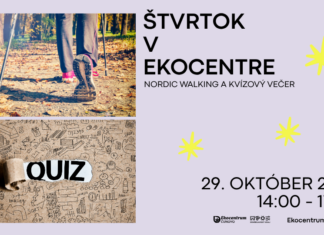 Aktívny štvrtok pre seniorov: Nordic walking a kvíz v Ekocentre Čunovo